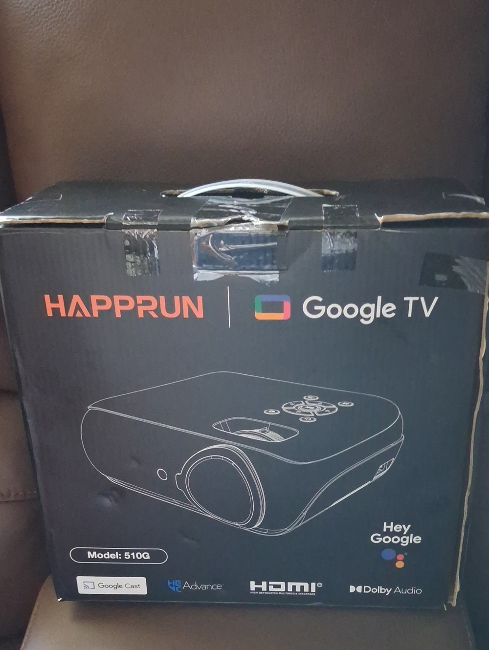 Google TV Projector Model 510G - Black